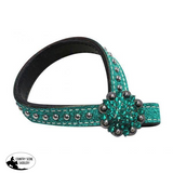 Glitter Leather Tie down Keeper. - Country Scene Saddlery and Pet Supplies