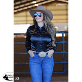 GOD BLESS GOOD HORSES SATIN PERFORMANCE RODEO SHIRT - Country Scene Saddlery and Pet Supplies