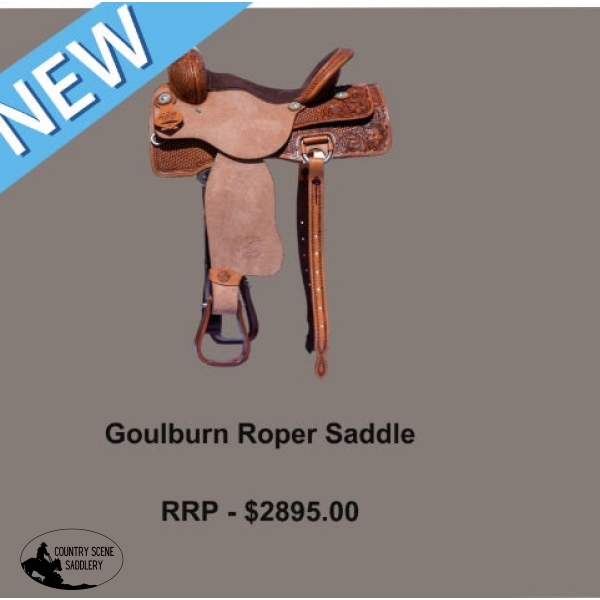 Goulburn Roper Saddle Saddle