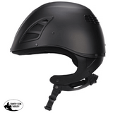 GPA 4S Jock Up Helmet TLS - Black Product - Country Scene Saddlery and Pet Supplies