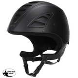 GPA 4S Jock Up Helmet TLS - Black Product - Country Scene Saddlery and Pet Supplies