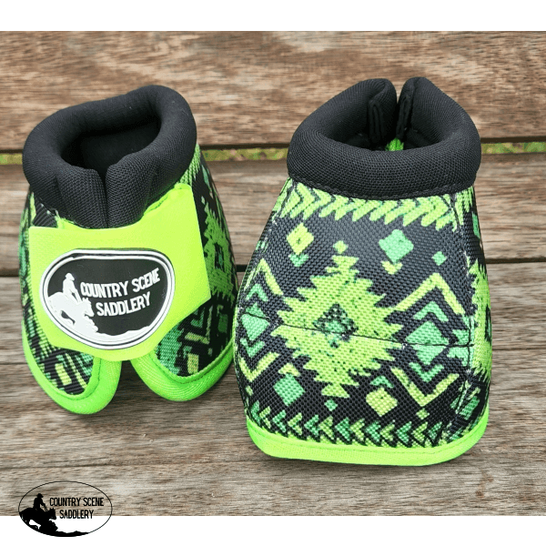 Green Diamond No Turn Bell Boots