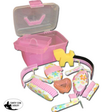Grooming Kit Box - Flower Design - Country Scene Saddlery and Pet Supplies