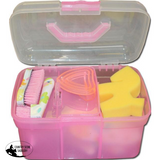 Grooming Kit Box - Flower Design - Country Scene Saddlery and Pet Supplies