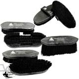 Haas 4 Brush Set Black - Country Scene Saddlery and Pet Supplies