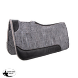 Hair Felt Saddle Pad W/Wither Relief Western Pad