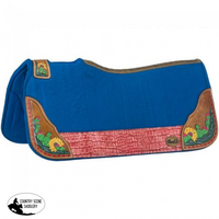 New! Hand Painted Cactus Saddle Pad Posted.* From Western Pads Tough 1
