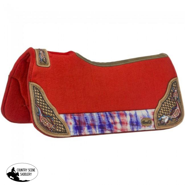 New! Hand Painted Naomi Saddle Pad Posted.* From Western Pads Tough 1