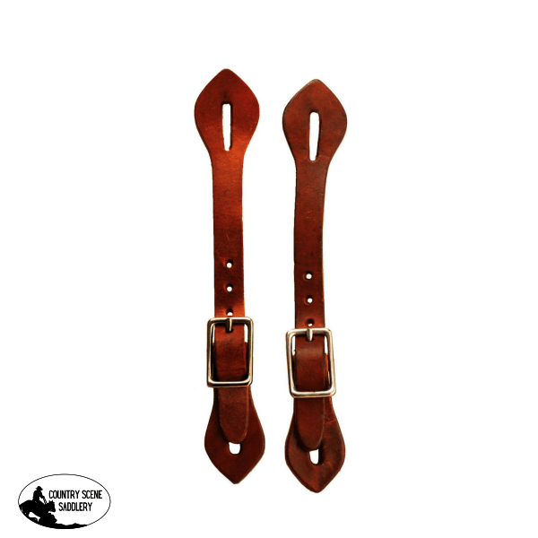 Harness Leather Spur Straps Youth Western Reins