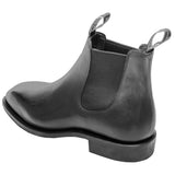 New! Grazier Cork Rubber Sole Black