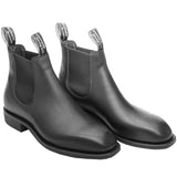 New! Grazier Cork Rubber Sole Black