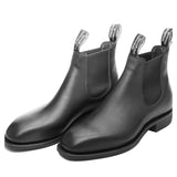 New! Grazier Cork Rubber Sole Black