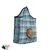 Hay Bag Feeder PVC Mesh - Turquoise - Country Scene Saddlery and Pet Supplies