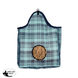 Hay Bag Feeder PVC Mesh - Turquoise - Country Scene Saddlery and Pet Supplies