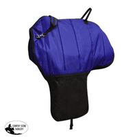 New! Heavy Quilted Nylon Saddle Carrier. Posted* Blue Saddle Carriers