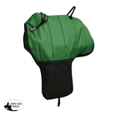 New! Heavy Quilted Nylon Saddle Carrier. Posted* Green Saddle Carriers