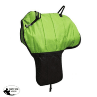 New! Heavy Quilted Nylon Saddle Carrier. Posted* Lime Saddle Carriers