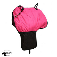 New! Heavy Quilted Nylon Saddle Carrier. Posted* Pink Saddle Carriers