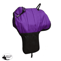 New! Heavy Quilted Nylon Saddle Carrier. Posted* Purple Saddle Carriers