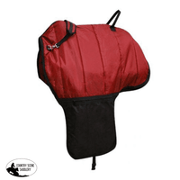 New! Heavy Quilted Nylon Saddle Carrier. Posted* Red Saddle Carriers