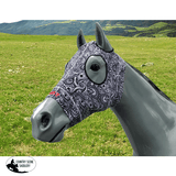 Hidez Hood BLACK WHITE PAISLEY - Country Scene Saddlery and Pet Supplies