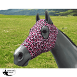 Hidez Hood LEOPARD SKIN-PINK - Country Scene Saddlery and Pet Supplies