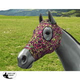 Hidez Hood MULTI CIRCLES PURPLE - Country Scene Saddlery and Pet Supplies