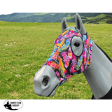 Hidez Hood NEON FEATHERS - Country Scene Saddlery and Pet Supplies
