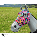 Hidez Hood NEON FEATHERS - Country Scene Saddlery and Pet Supplies