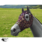 Hidez Hood PURPLE GOLD SPARKLE - Country Scene Saddlery and Pet Supplies