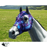 Hidez Hood PURPLE TARTAN J - Country Scene Saddlery and Pet Supplies