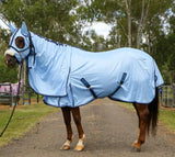 New! Hooded Full Mesh Combo (Blue) - Summer Combos