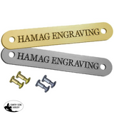 Horse Halter Nameplate (HAMAG BRAND) - Country Scene Saddlery and Pet Supplies