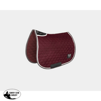 Horse Pilot Saddle Pad - Burgundy Engish Pads