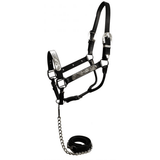 Horse Size Show Halter With Matching Lead. Mini Show Halters