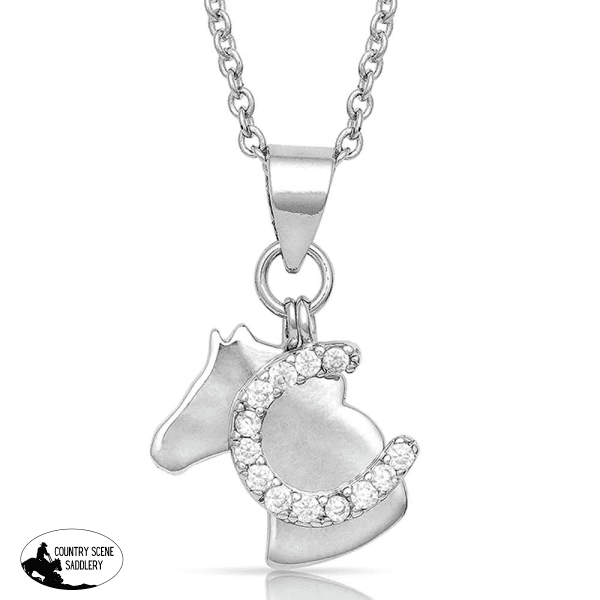 New! Horsing Around Charm Necklace