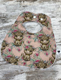 New! Feeding Bibs - Highland Cows Styles - Country Scene Saddlery and Pet Supplies