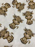 New! Feeding Bibs - Highland Cows Styles - Country Scene Saddlery and Pet Supplies