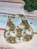 New! Feeding Bibs - Highland Cows Styles - Country Scene Saddlery and Pet Supplies