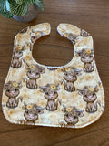 New! Feeding Bibs - Highland Cows Styles - Country Scene Saddlery and Pet Supplies