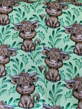 New! Feeding Bibs - Highland Cows Styles - Country Scene Saddlery and Pet Supplies