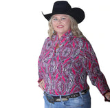 L1349 - Alexa Ladies Western Shirt - Country Scene Saddlery and Pet Supplies