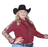 PL1366 - Brandee Ladies Western Shirtt - Country Scene Saddlery and Pet Supplies