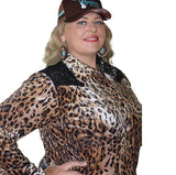 PL1384 - Carla Ladies Crushed Velvet Western Shirt - Country Scene Saddlery and Pet Supplies