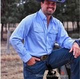 M3024 - Rawhide Western Mens Bert Western Shirt - Country Scene Saddlery and Pet Supplies