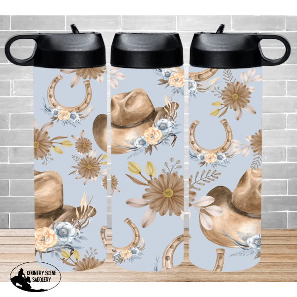 Insulated Water Bottle - Blue Cowgirl Bottles