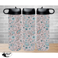 Insulated Water Bottle - Paisley Print 2 Bottles