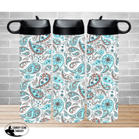 Insulated Water Bottle - Paisley Print 3 Bottles