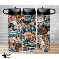 Insulated Water Bottle - Turquoise Jungle Bottles