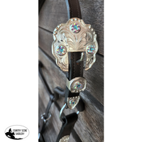 Irredescent And Blue Stone Showman Show Halter.